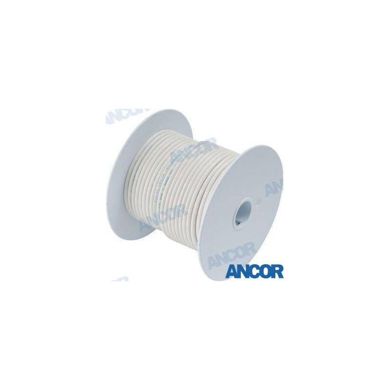 alvots vara vads 16 awg (1mm²) balta 7,6m 11,45 €