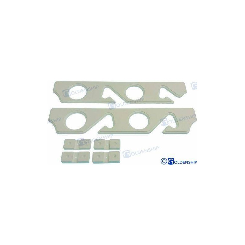 Stieņu turētājs (pāris) 4 stieņiem l 38cm 17,82 €