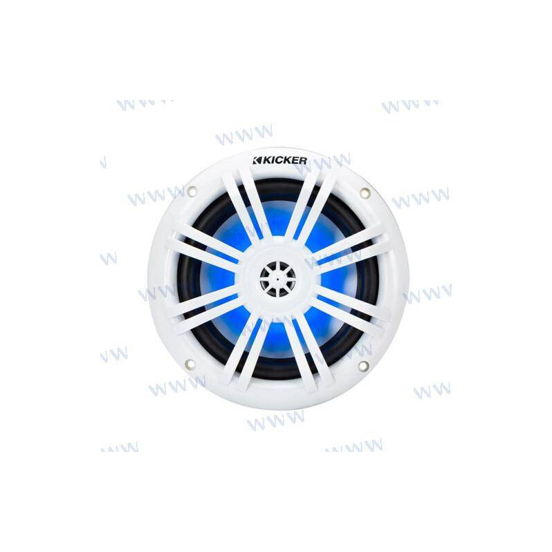 km marine 6,5" white led grill €97.15