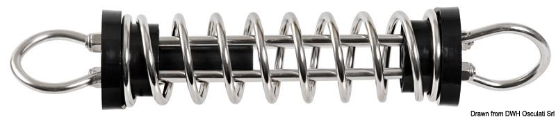 Silenced mooring spring 73 x 400 mm