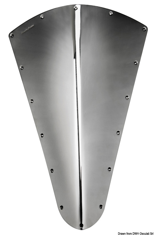 DOUGLAS MARINE bow shield 340x520 mm