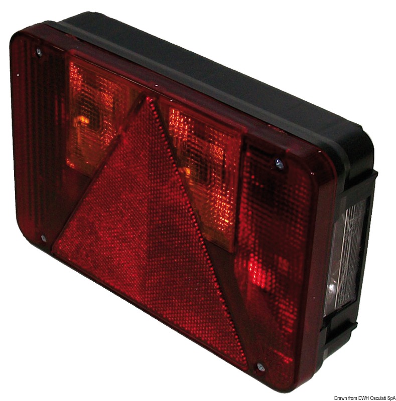 LEFT rear light 4 functions 4 bulbs