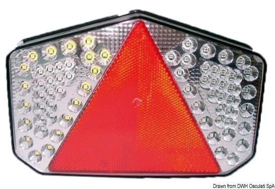 LEFT rear LED light