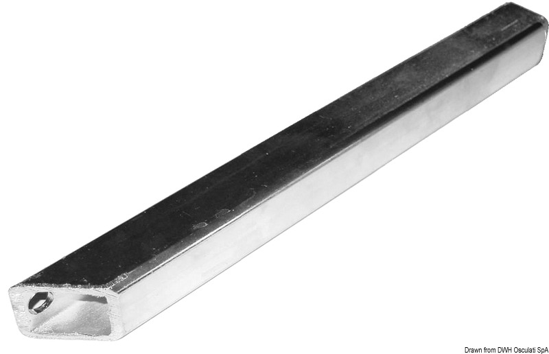 Tube for main rollers 30 x 30 x 300 mm