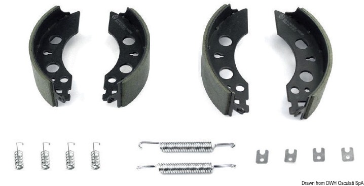 Brake kit for OEM trailer 1220328