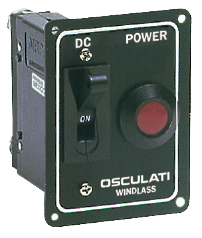 Control panel with safety switch 100 A