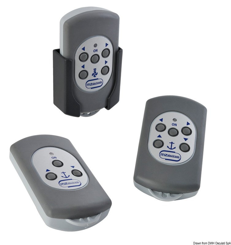 Remote control kit for windlass, 5 buttons
