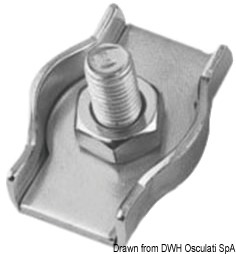 SS simple clamp 4 mm