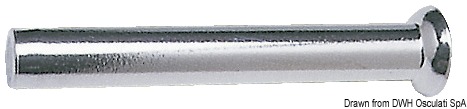Terminal w. ball head AISI 316 Ø 6 mm