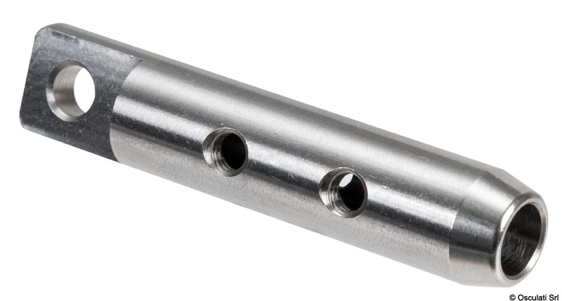 SS eyelet terminal for lifeline Ø 6 mm