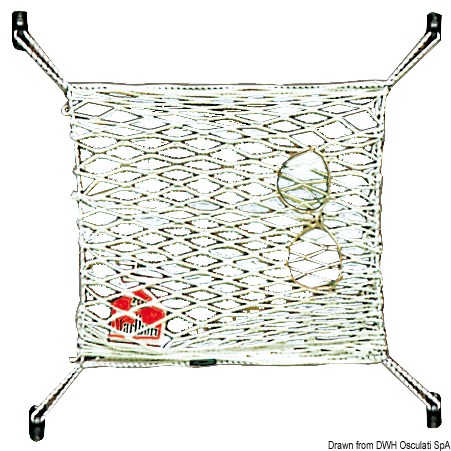 Storage elastic nylon net 300 x 200 mm