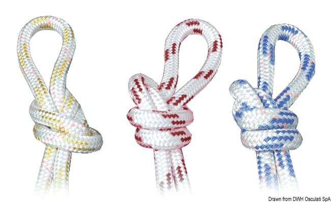 Dyneema braid red 4 mm