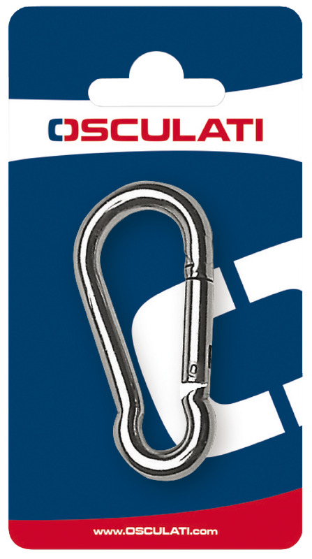 Carabiner hook AISI 316 5 mm (retail 1 pc.)
