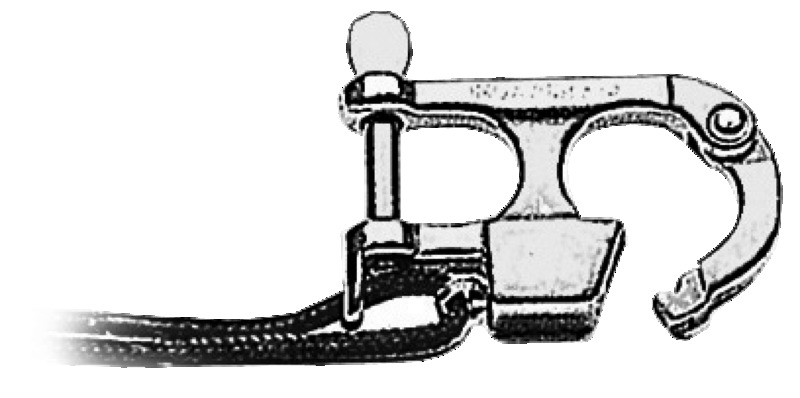 Snap-hook for water skiing 59.5 mm