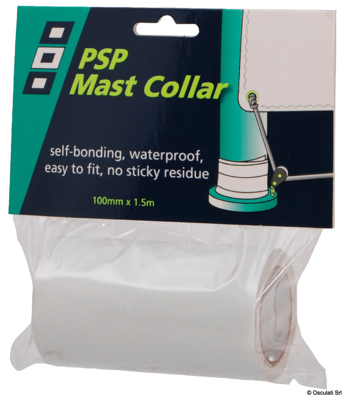 MastCollar tape to seal the foot mast white