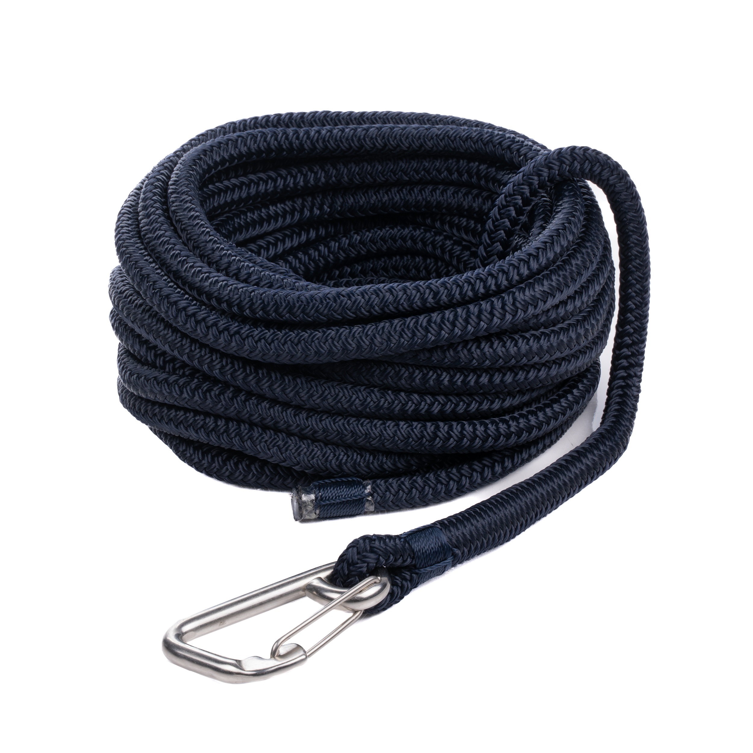 Qvarken Mooring Rope Dockline with hook 14mm 6m navy