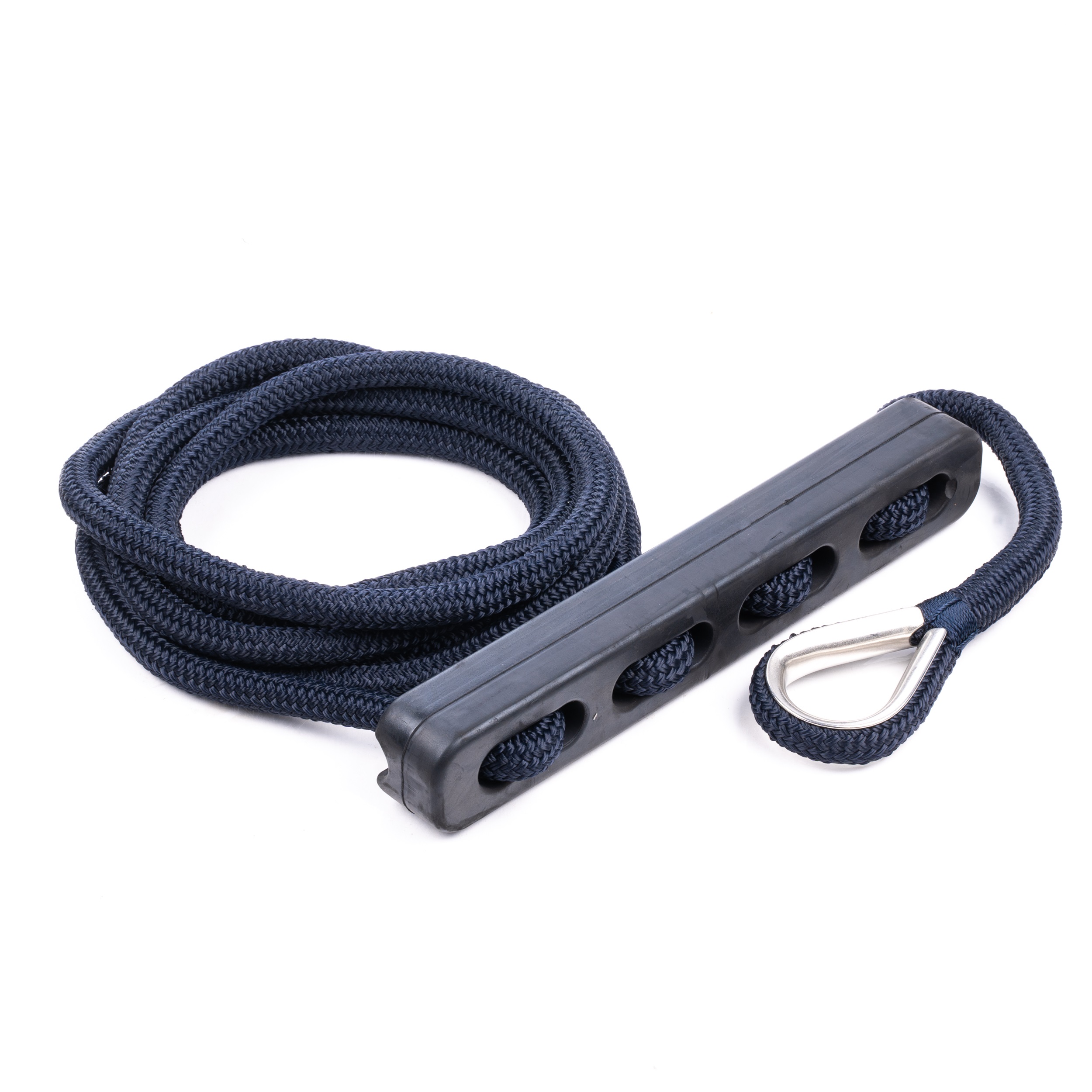 Qvarken Mooring Rope Dockline with compensator 16mm 4m navy