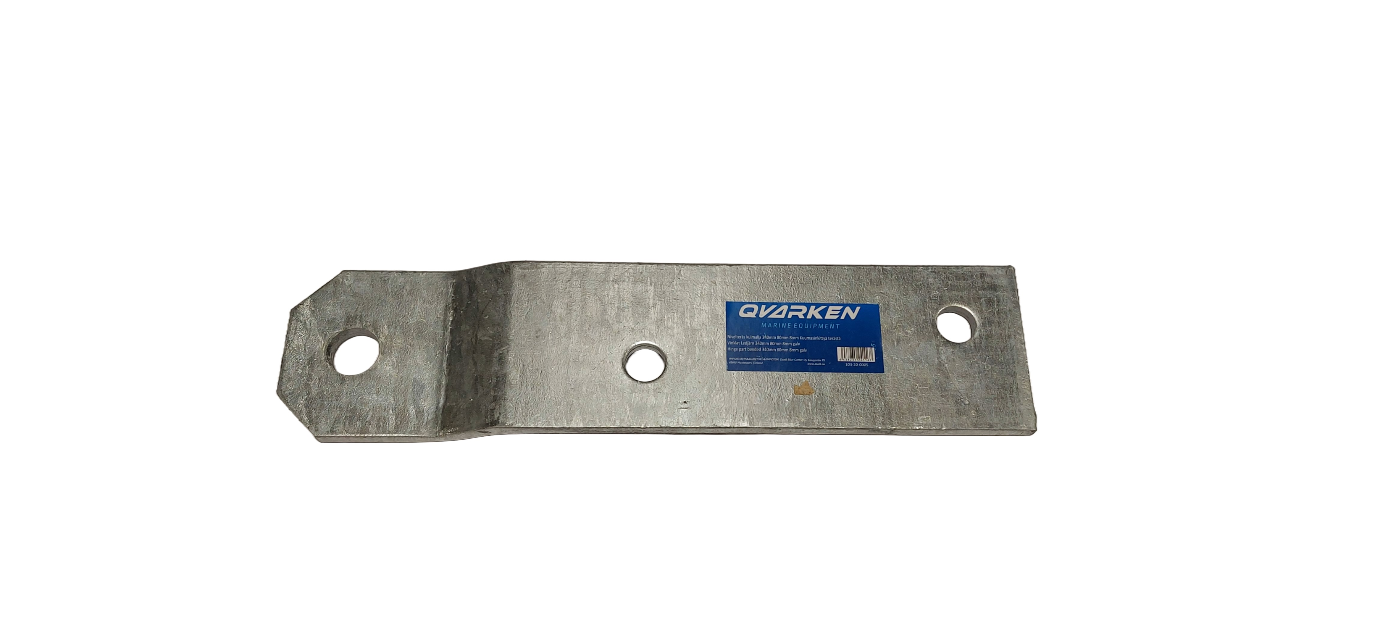 STRAIGHT STRIP BENDED 340X80X8