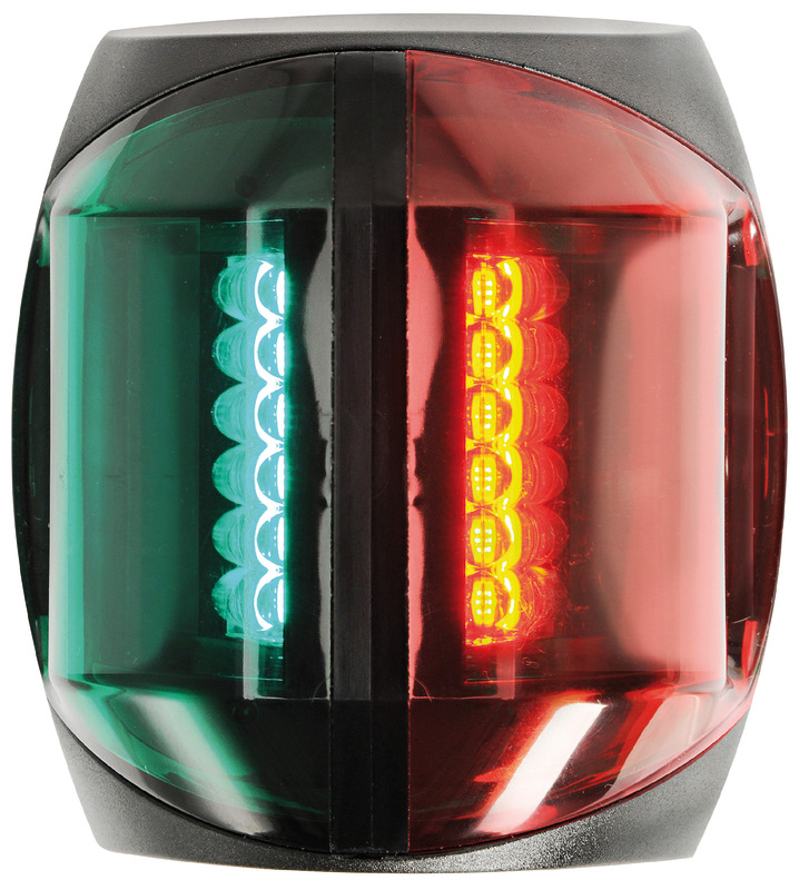 Sphera II navigation light bicolor black body