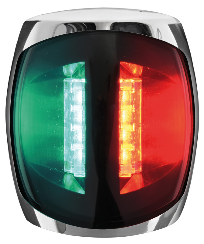 Sphera III navigation light 112.5° inox bicolor