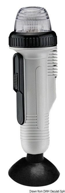 360° Led navigation light suction cup mounting
