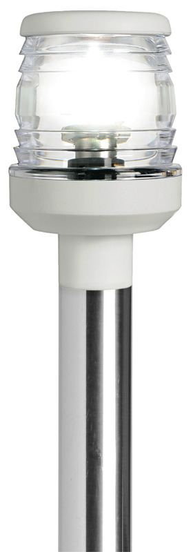Pull-out white lightpole 100 cm