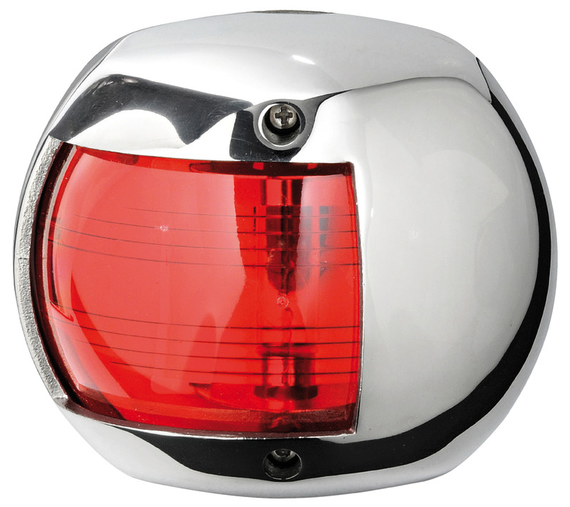 Classic 12 AISI 316/112.5° red navigation light