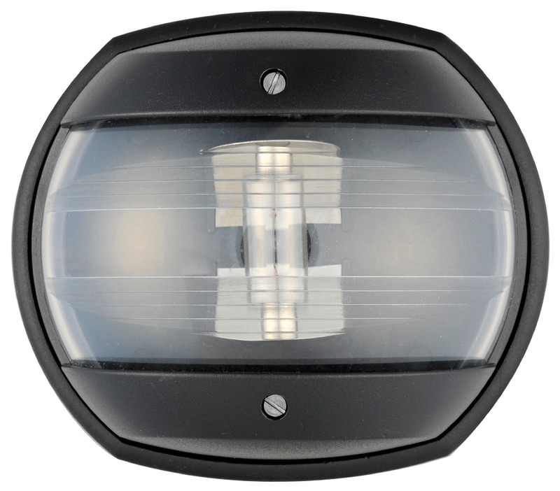 Maxi 20 black 12 V/white bow navigation light