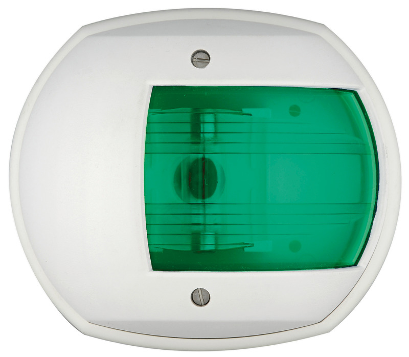 Maxi 20 white 12 V/112.5° green navigation light