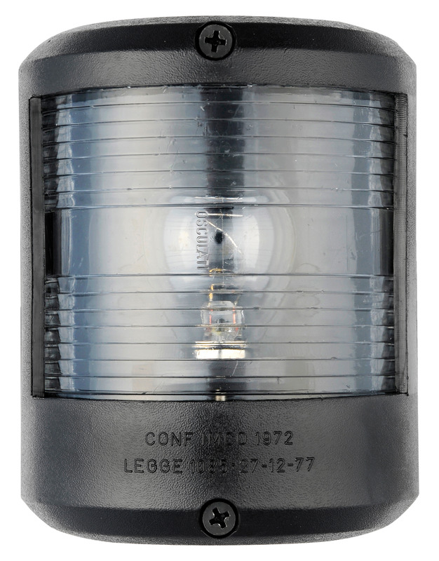 Utility 78 black 12 V/stern white navigation light