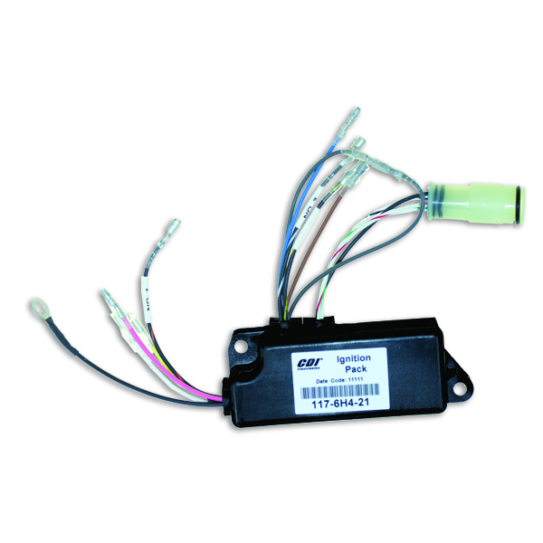 Cdi Elec. Yamaha Ignition Pack - 3 Cyl. 40/50HP (1984-88)