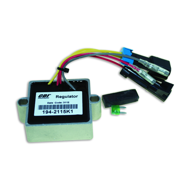 Cdi Elec. Mercury/Mariner Voltage Regulator Kit - 2/3/4/6 Cyl. (25-240HP)