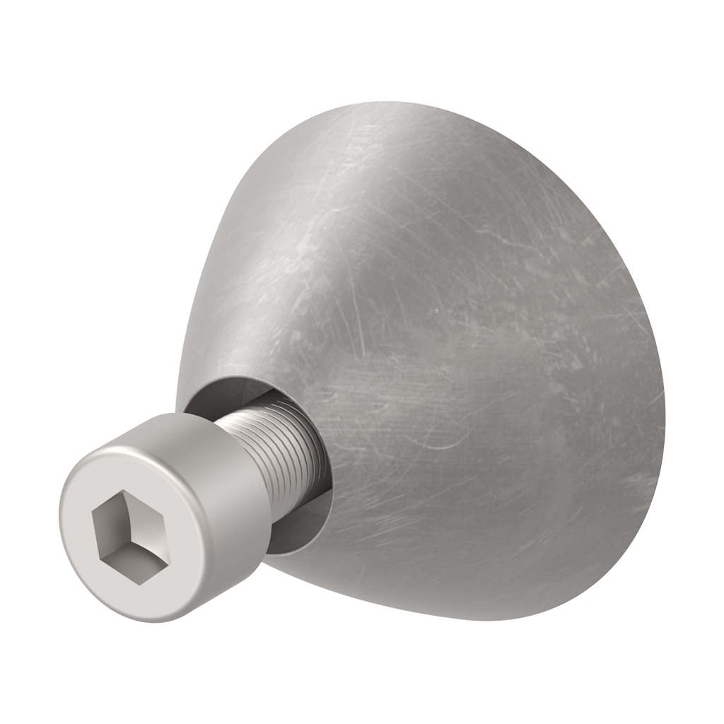 Side-power anode Ø125mm