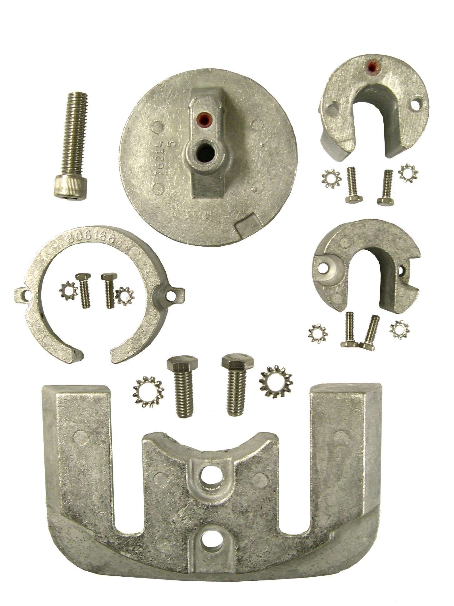 Perf metals anode kit Mercruiser Bravo 1