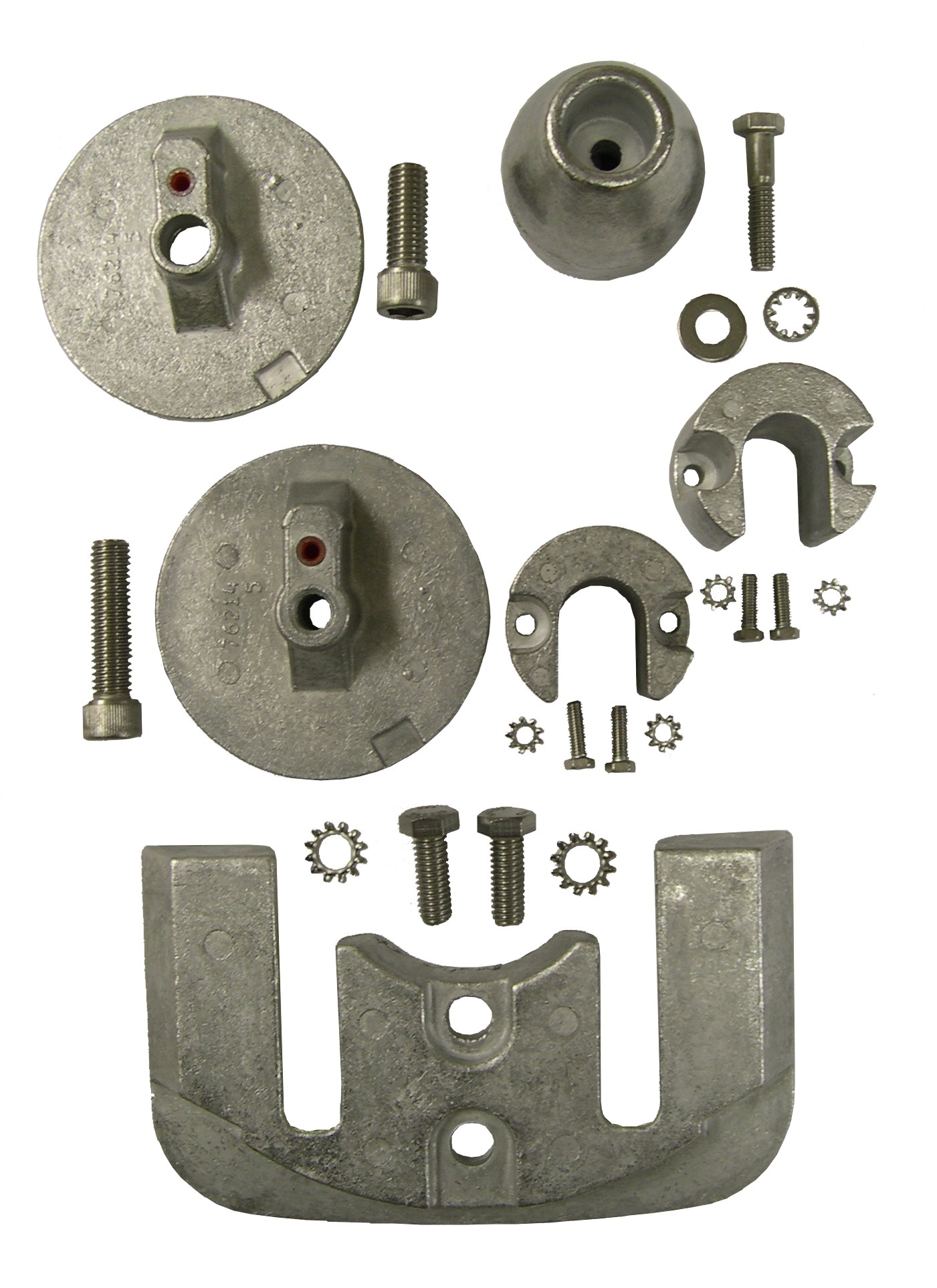 Anode alu kit Mercruiser Bravo 3