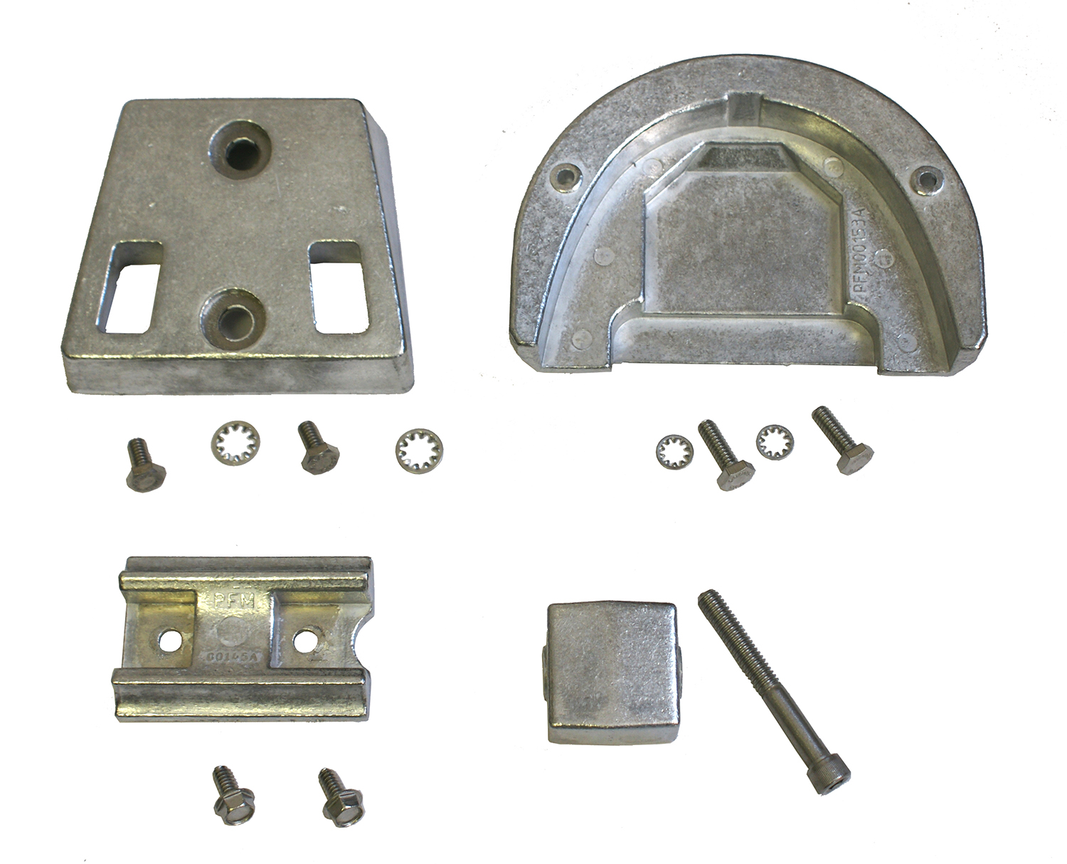 Anode kit alu OMC Cobra