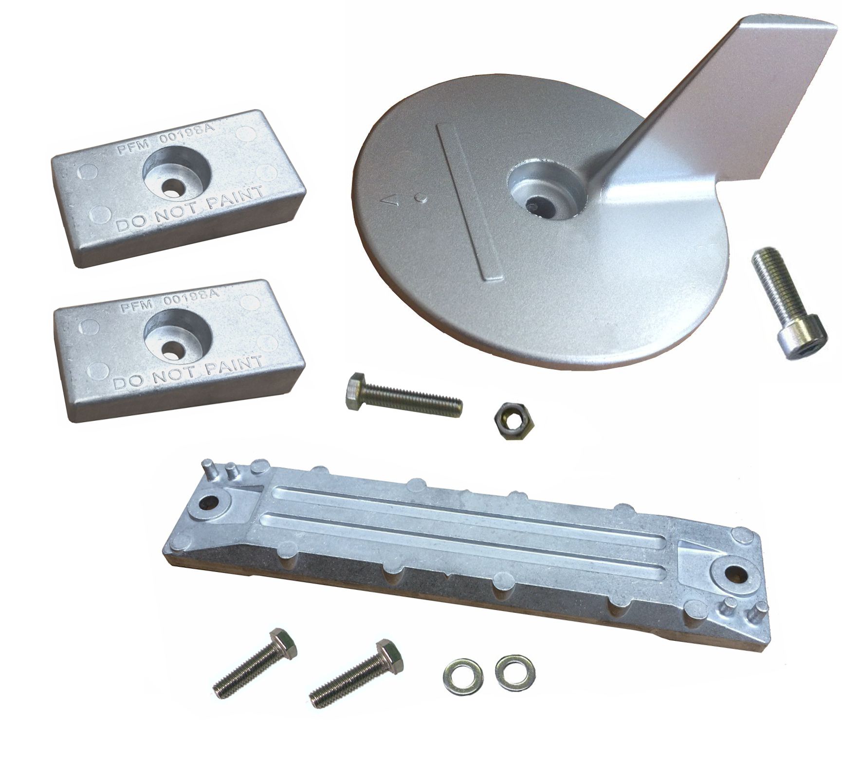 Anode kit alu Honda BF