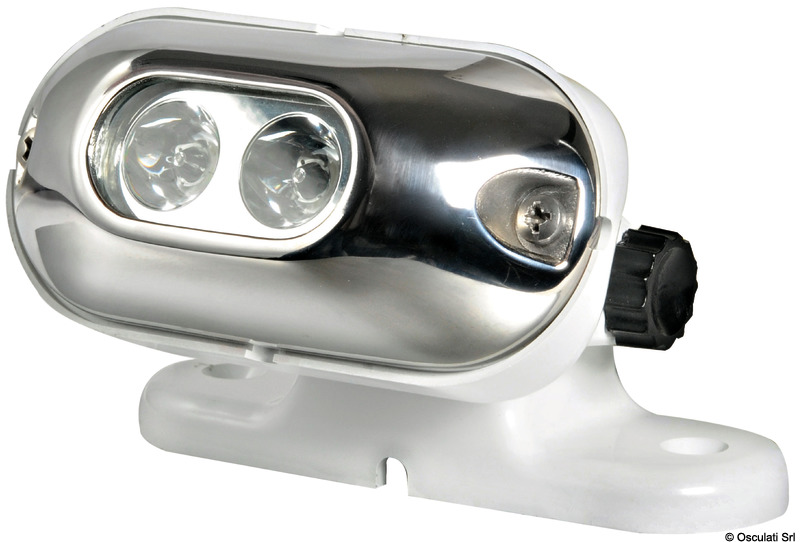 LED light 2 white LEDs, complete