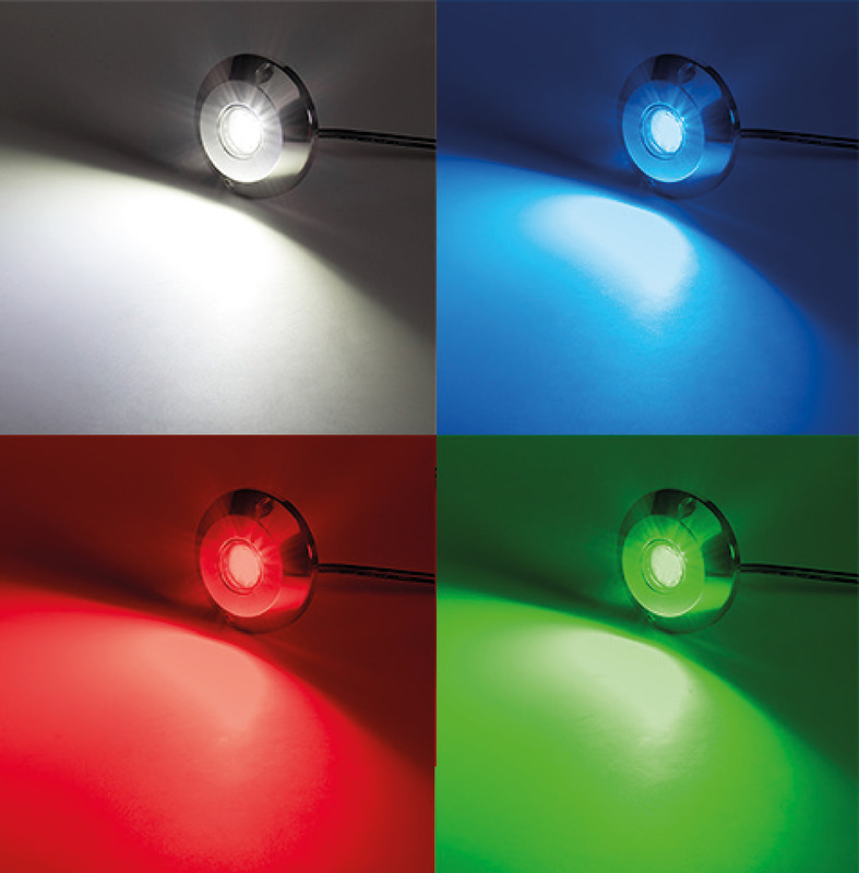 Underwater LED light RGBW 12/24 V