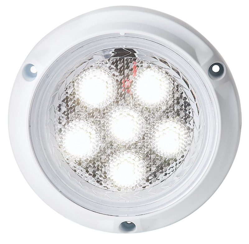 Round underwater light white 134 mm