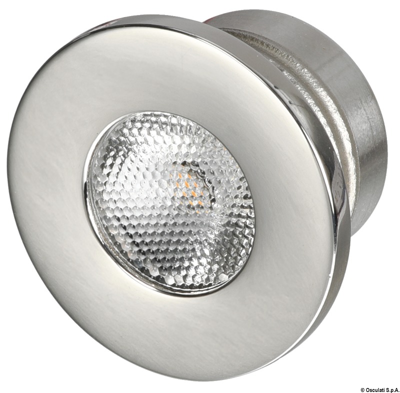 Recess LED courtesy light 12/24W 3W blue