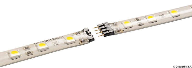 SMD LED strip light white 7.2 W 12 V
