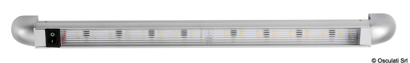 Turnstripe 8-LED track light, rotating version