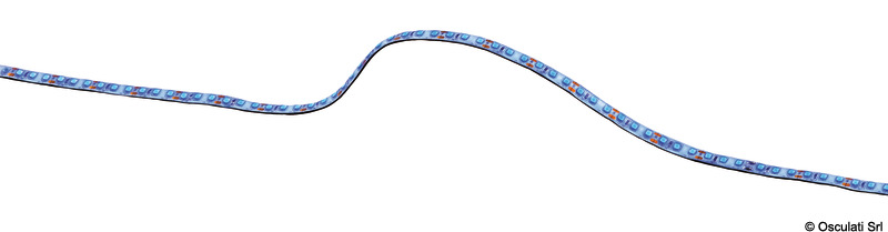 Flexible LED light strip 2 m 12V blue
