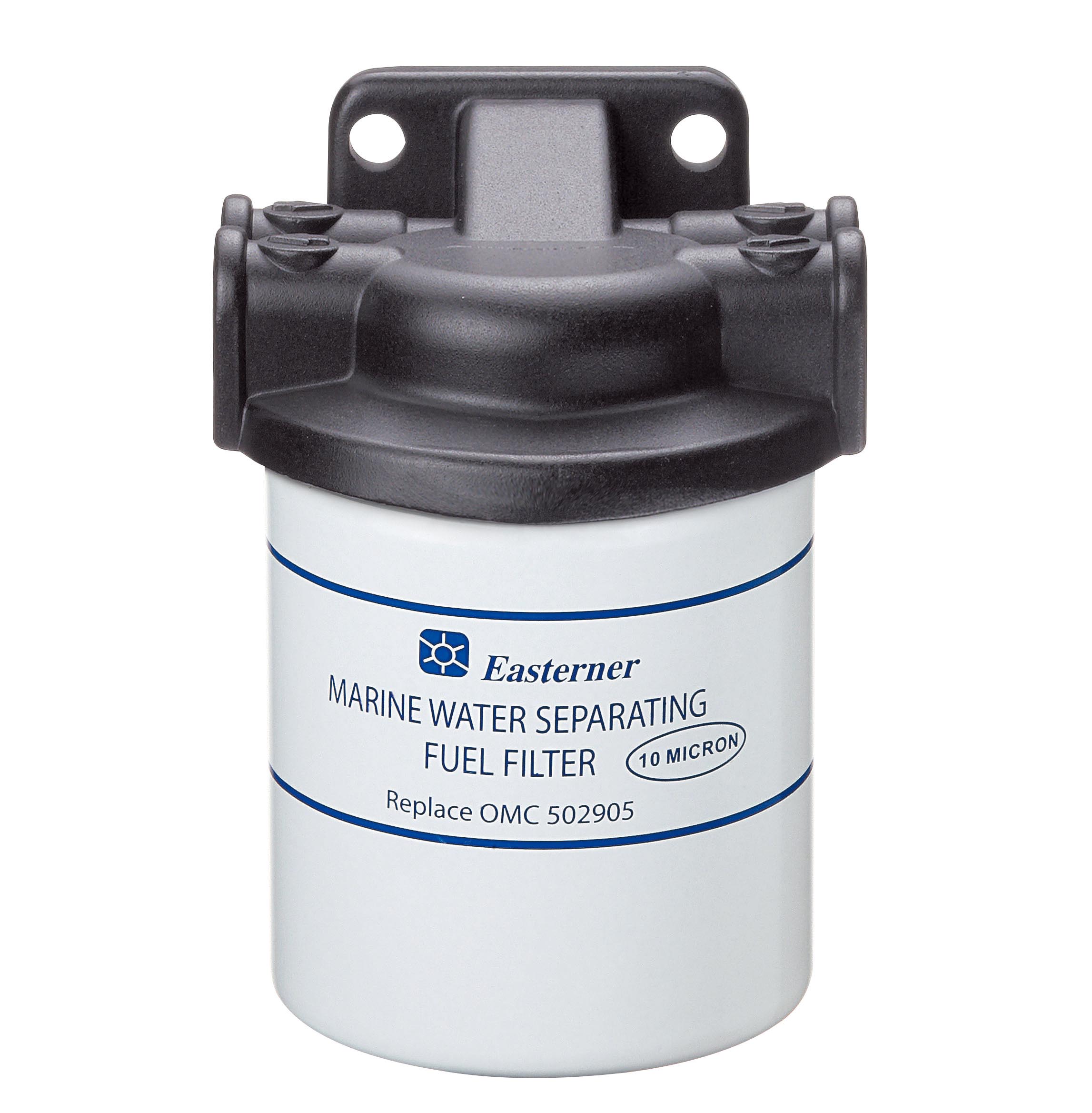 Fuel water separating filter OMC type 10 micron aluminium head 502905