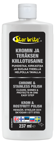 Star brite Chrome & Stainless Polish 250ml