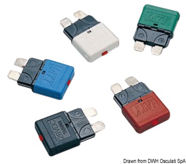 Resettable blade fuse 20 A