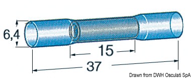 Pre-insulated tube 1-2,5 mm²