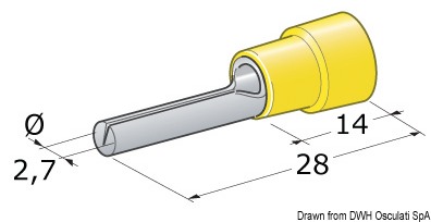 Plug + male connection 2.5-6 mm²