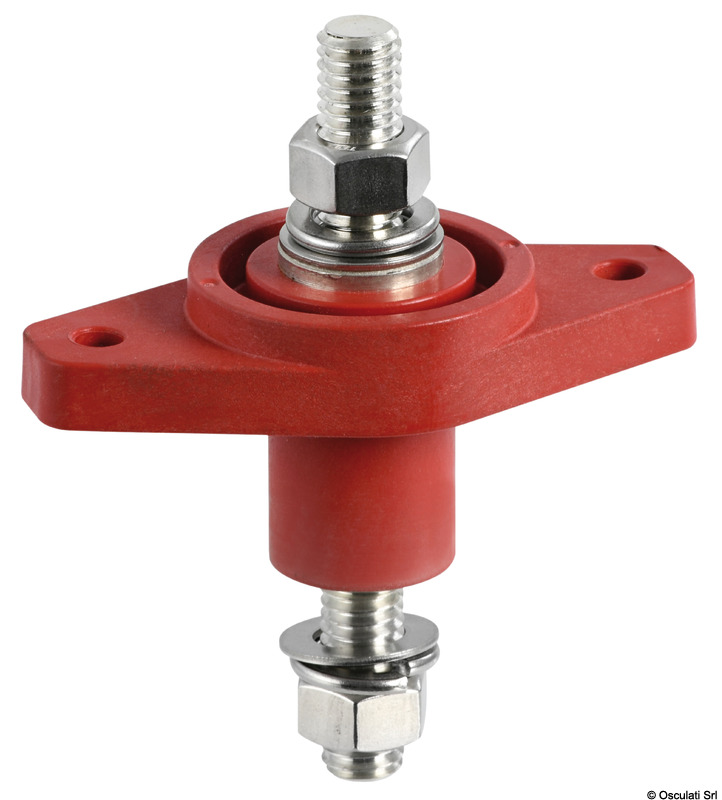 Big junction box for electrical cable red